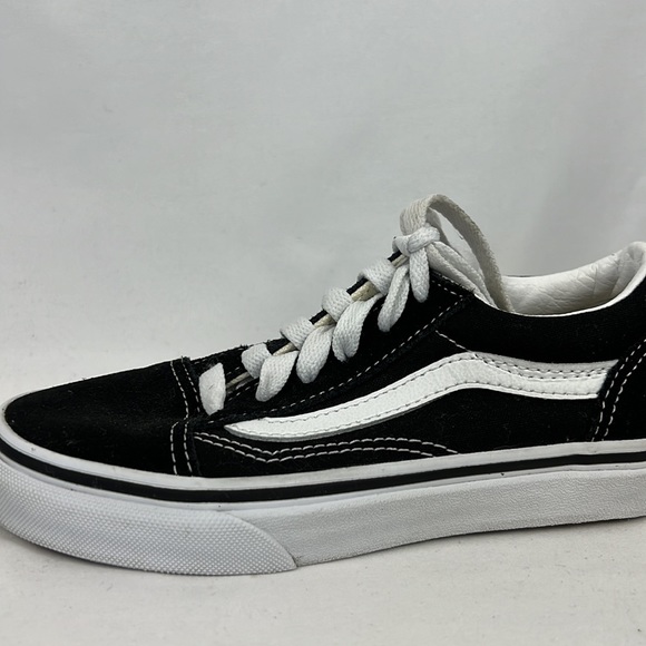 Old skool Vans sneakers, black and white, size 1 kids - Picture 15 of 16